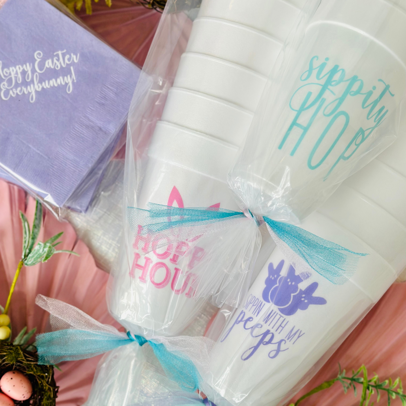 Sippity Hop Foam Cups