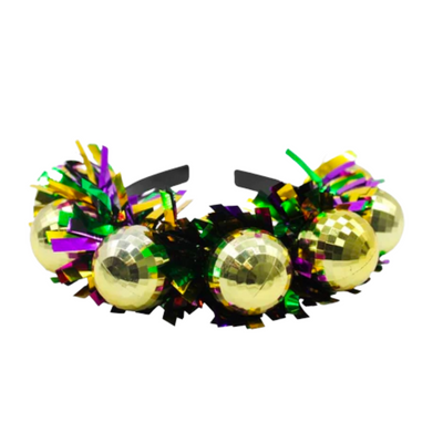 Mardi Gras Discoball Headband