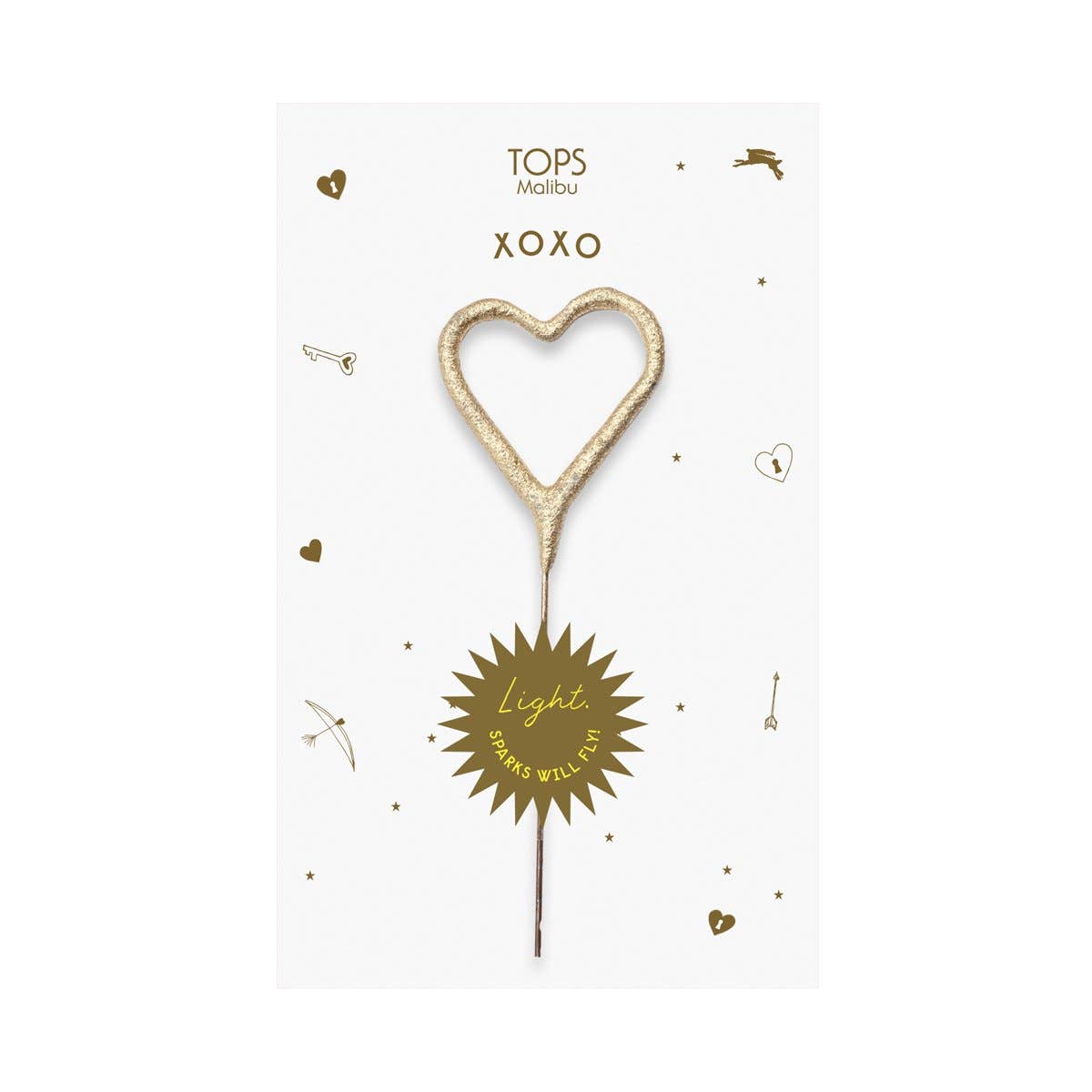 XOXO Sparkler Card