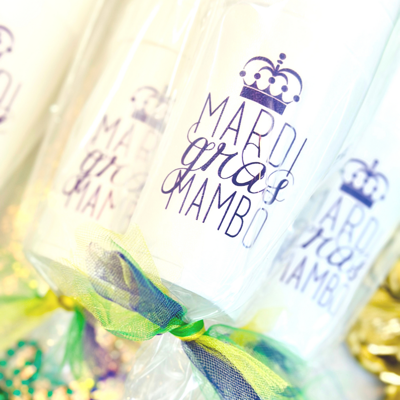 Mardi Gras Mambo Foam Cups
